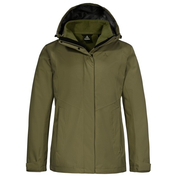 Schöffel Women’s 3In1 Jacket Okere 3-in-1-jas Regular Olijfgroen