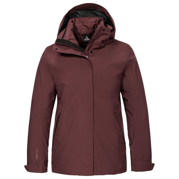 Schöffel Women’s 3In1 Jacket Tamina 3-in-1-jas Bruin
