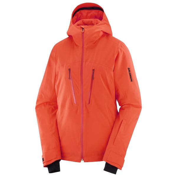 Image of Salomon - Women"s Brilliant Jacket - Skijacke Gr M rot'