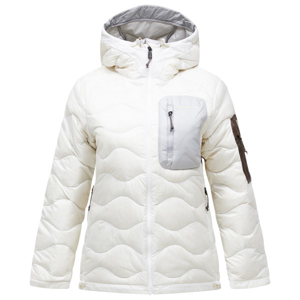 Peak Performance Women’s Helium Utility Down Hood Donsjack Wit