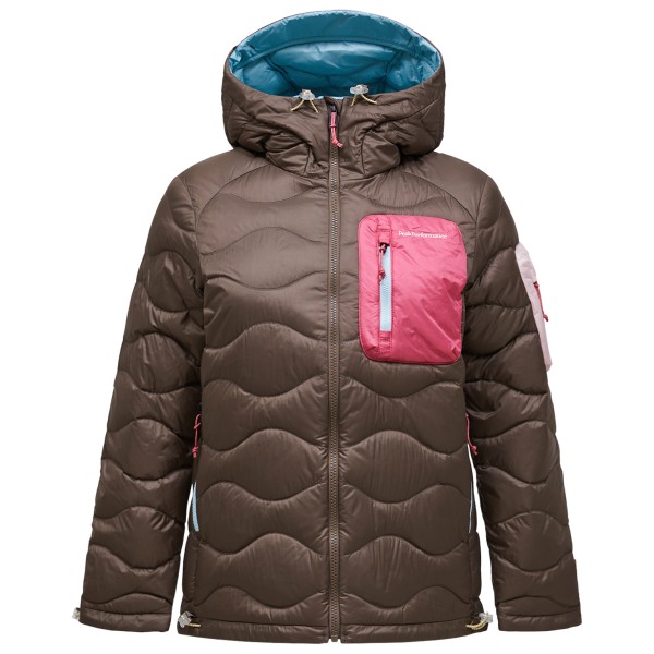 Peak Performance Women’s Helium Utility Down Hood Donsjack Bruin