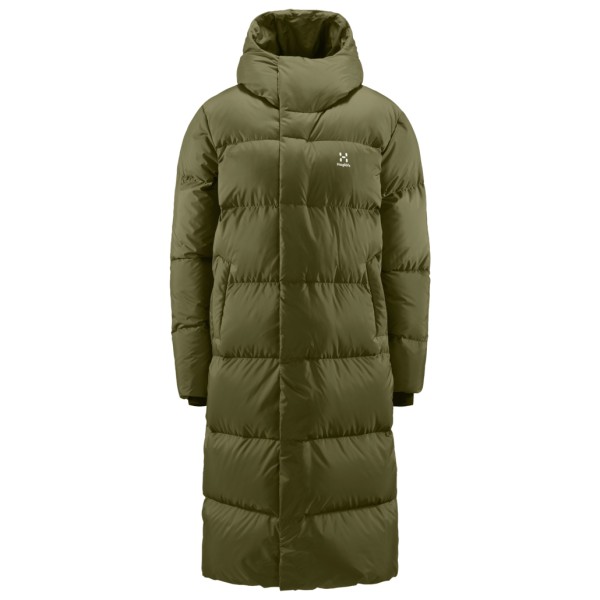 Haglöfs Long Down II Parka Parka Damen (Gr XL |oliv)