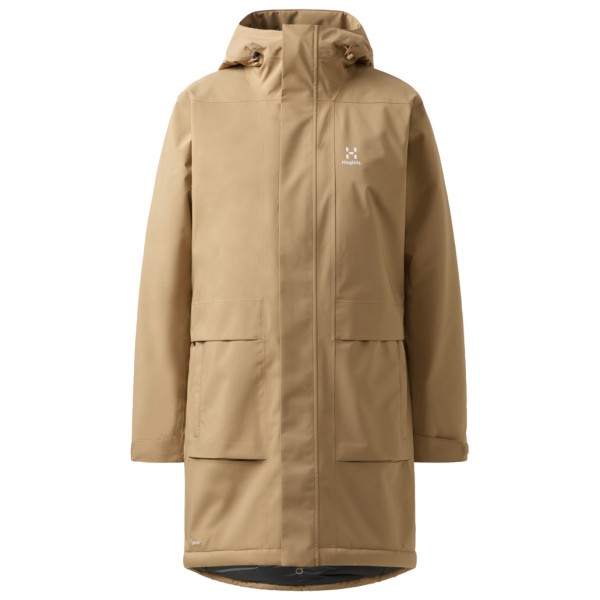 Haglöfs – Women’s Salix Proof Mimic II Parka – Parka maat S, / Bruin