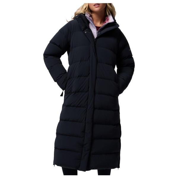 Columbia Women’s Amaze Puff Long Hooded Jacket Donsjack Zwart