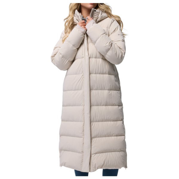Columbia Women’s Amaze Puff Long Hooded Jacket Donsjack Grijs