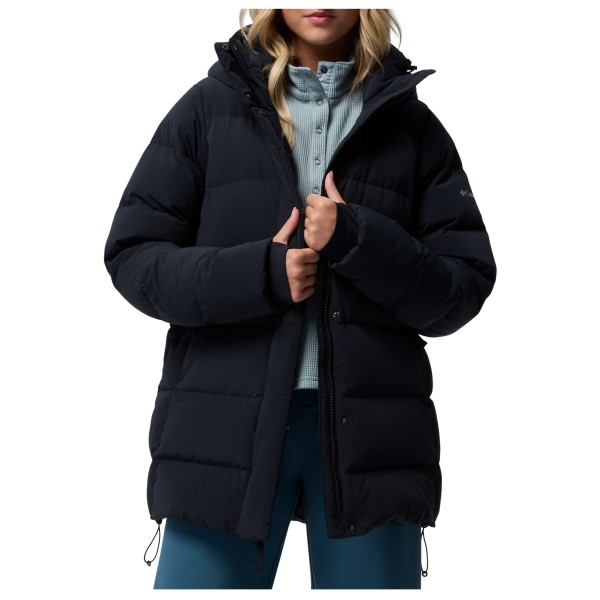 Columbia Women’s Amaze Puff Mid Hooded Jacket Donsjack Zwart