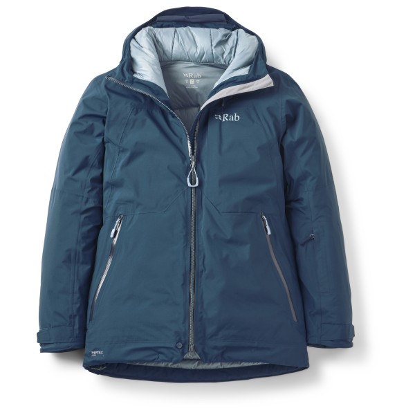 Rab Women’s Optical Down Jacket Donsjack Blauw
