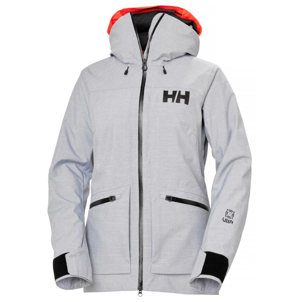 Helly Hansen Women’s Powderqueen 3.0 Jacket Ski-jas Grijs