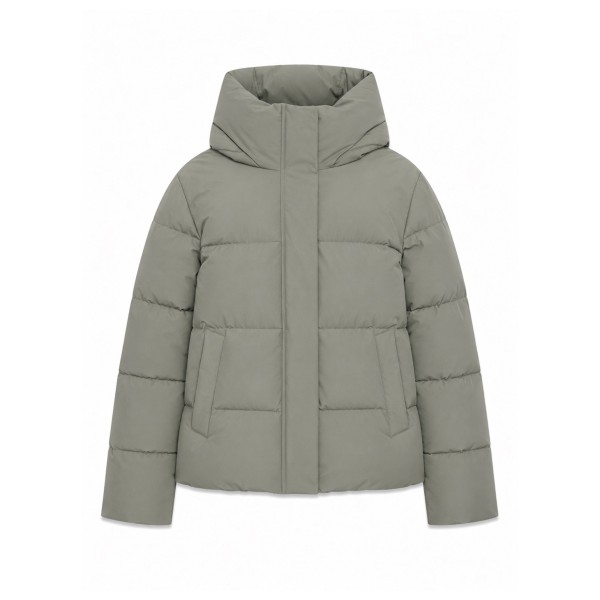 Mazine Women’s Basic Puffer Jacket Winterjack /olijfgroen Grijs