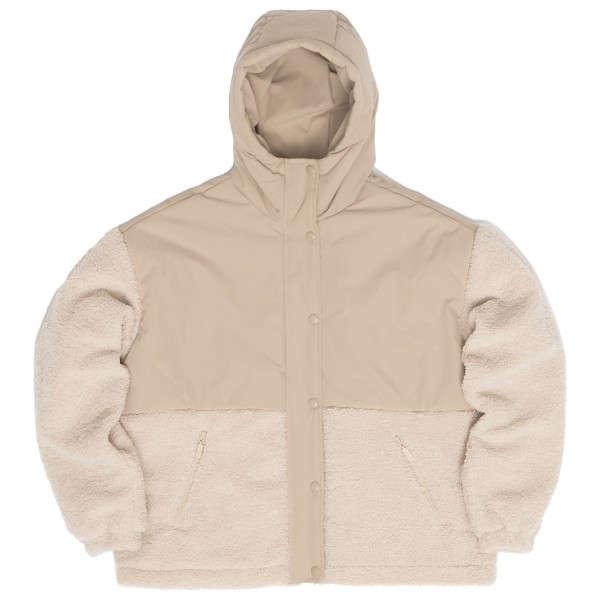 Mazine Fabric Blocking Jacket Winterjacke Damen Alltag (Gr S |beige)