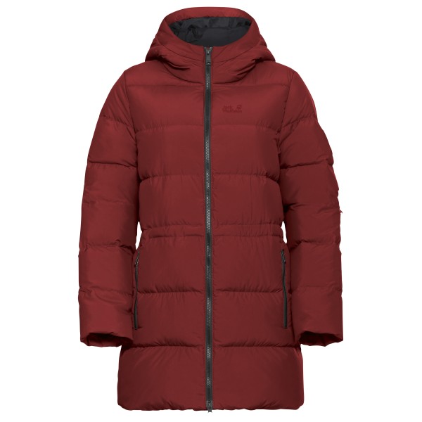 Jack Wolfskin Women’s Frozen Palace Long RDS Jacket Parka Rood