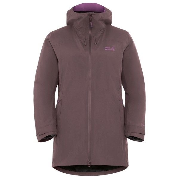 Jack Wolfskin Women’s Icecape 3in1 Down Jacket RDS 3-in-1-jas Purper