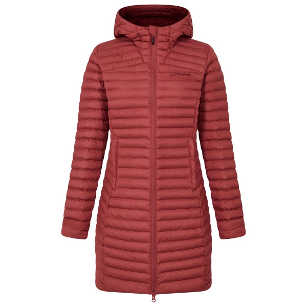 Berghaus Nula Micro Jacket Long Kunstfaserjacke Damen (Gr 44 |rot)