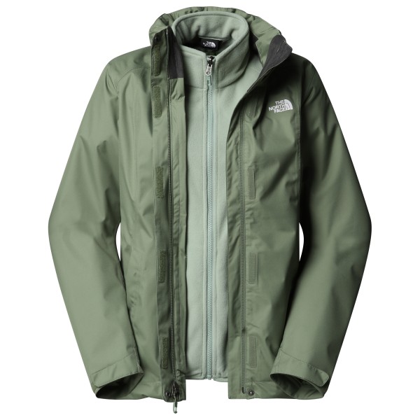 The North Face Women’s Evolve II Triclimate Jacket 3-in-1-jas Olijfgroen