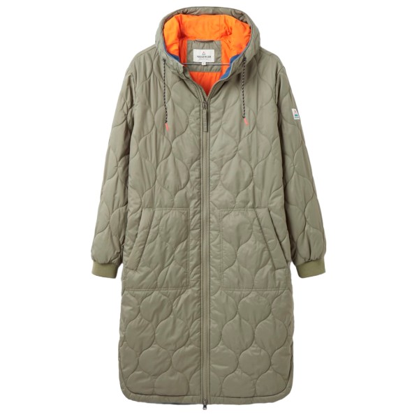 Passenger – Women’s Flora 2.0 Long Recycl. Insulated Parka – Parka maat XS, Olijfgroen