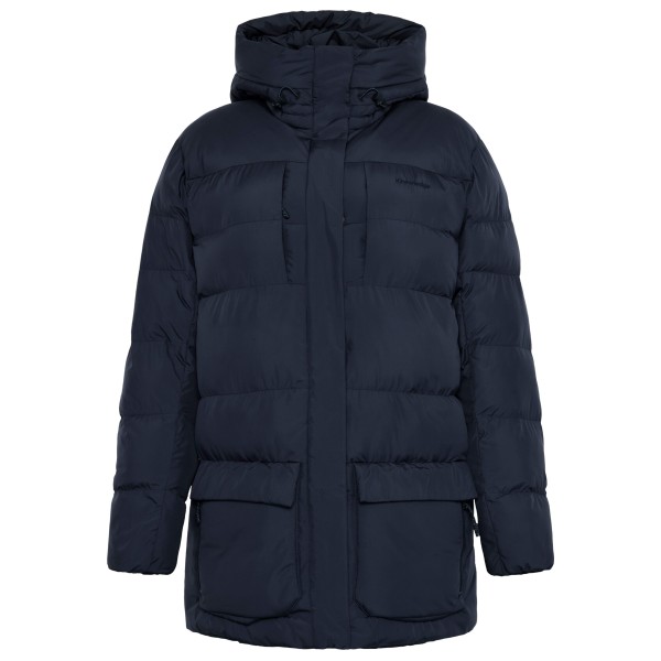 KnowledgeCotton Apparel Warm Jacket Parka Damen (Gr L |blau)