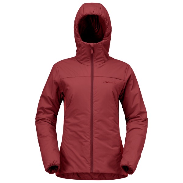 Norrøna Women’s Femund Thermo60 Zip Hood Synthetisch jack Rood