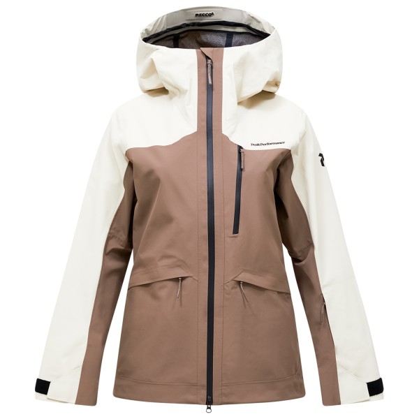 Peak Performance Women’s Vertec 3L Jacket Ski-jas Bruin
