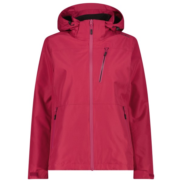 CMP Women’s Jacket Zip Hood + Inner Jacket 36Z2056D 3-in-1-jas Rood