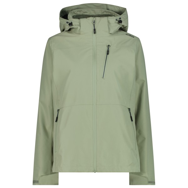 CMP Women’s Jacket Zip Hood + Inner Jacket 36Z2056D 3-in-1-jas Olijfgroen