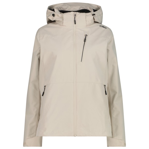 CMP Women’s Jacket Zip Hood + Inner Jacket 36Z2056D 3-in-1-jas Beige