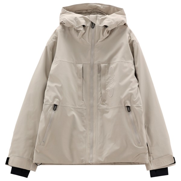 CMP Women’s Jacket Zip Hood With Inner Gaiter 36W4426 Ski-jas Grijs