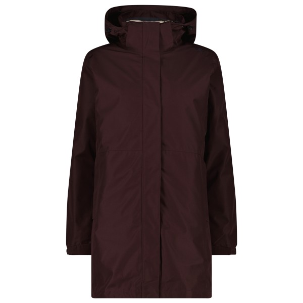 CMP Women’s Parka Zip Hood + Inner Jacket 36Z2026D 3-in-1-jas Bruin