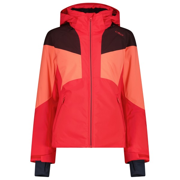 CMP Women’s Jacket Zip Hood 36W0936 Ski-jas Rood
