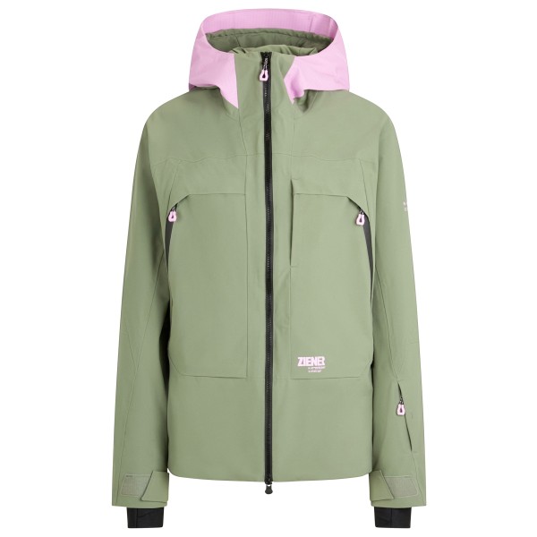 Ziener Women’s Rafina-Z Ski-jas Olijfgroen