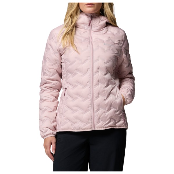Columbia Women’s Delta Ridge II Down Hooded Jacket Donsjack Roze