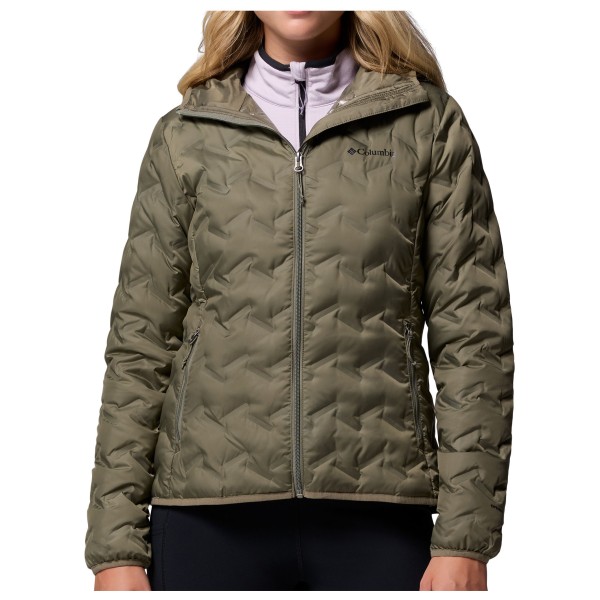 Columbia - Women's Delta Ridge II Down Hooded Jacket - Daunenjacke Gr M oliv