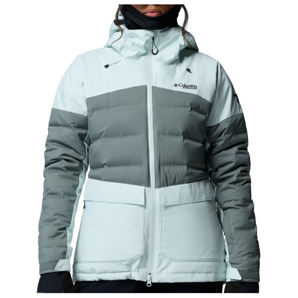 Columbia Women’ Glacier Ridge Down Jacket Ski-jas Grijs