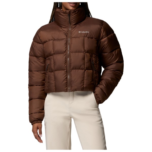 Columbia Women’s Puffect III Cropped Jacket Synthetisch jack Bruin