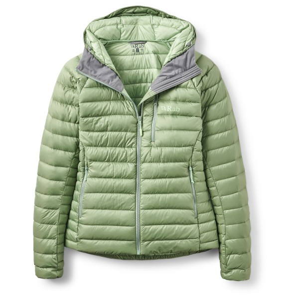 Rab Women’s Microlight Alpine Hoody Donsjack olijfgroen