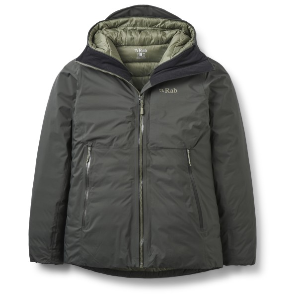 Rab Women’s Microlight Shield Jacket Donsjack Grijs