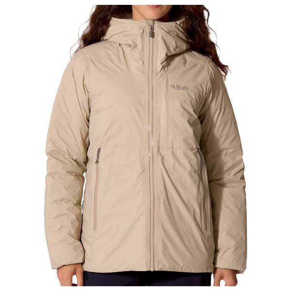 Rab Women’s Microlight Shield Jacket Donsjack Beige