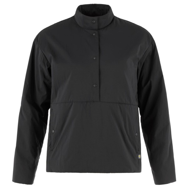 Fjällräven Women’s HC Insulated Pullover Synthetisch jack Zwart