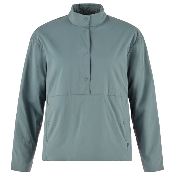 Fjällräven Women’s HC Insulated Pullover Synthetisch jack turkoois Turquoise