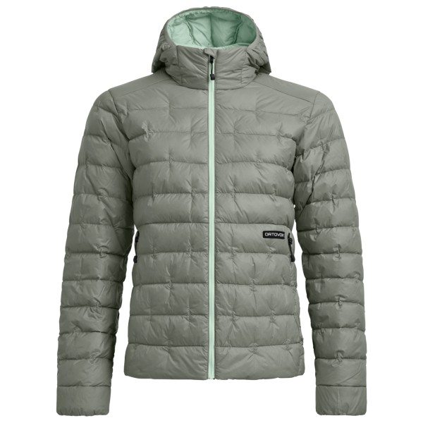 Ortovox Women’s Downwool 180 Hooded Jacket Donsjack Grijs