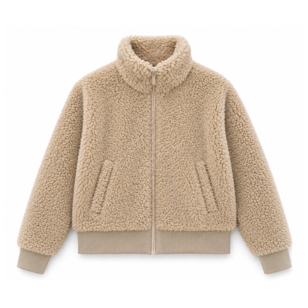 Mazine Women’s Faux-Fur Blouson Winterjack Beige