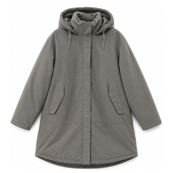 Mazine Women’s Oversized Padded Parka Parka Grijs