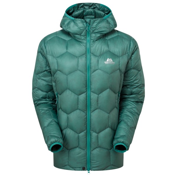 Mountain Equipment Women’s Xenith Hooded Jacket Donsjack turkoois Turquoise
