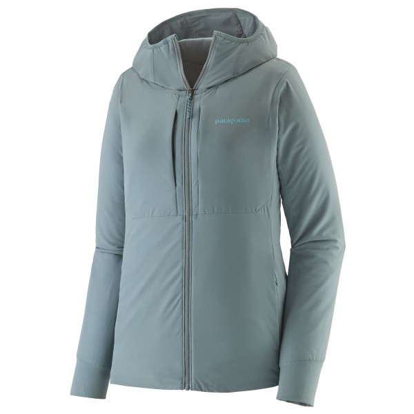 Patagonia Women’s Nano-Air Light Hoody Synthetisch jack /turkoois Grijs