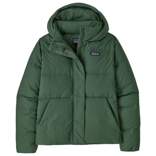 Patagonia Women’s Sisar Down Hoody Jacket Donsjack olijfgroen