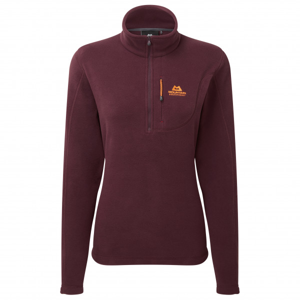 Image of Mountain Equipment - Women"s Micro Zip Tee - Fleecepullover Gr 14 rot'