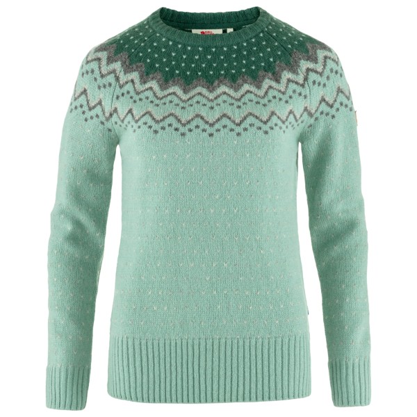 Image of Fjällräven - Women"s Övik Knit Sweater - Wollpullover Gr M türkis/grün'