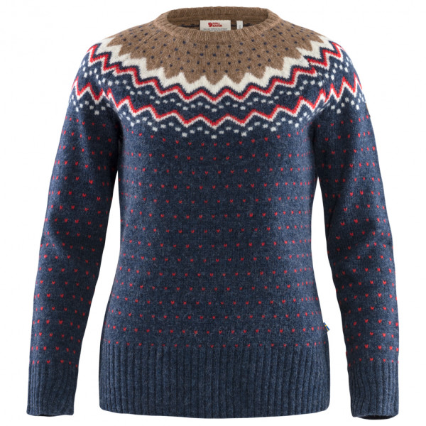 Image of Fjällräven - Women's Övik Knit Sweater - Wollpullover Gr L;M;S;XL;XS;XXS beige;blau;oliv;rot bei Bergfreunde.ch - der Outdoor Shop