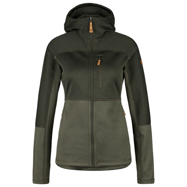 Image of Fjällräven - Women's Abisko Trail Fleece - Fleecejacke Gr L;M;S;XL;XS;XXS grün;oliv;schwarz bei Bergfreunde.ch - der Outdoor Shop