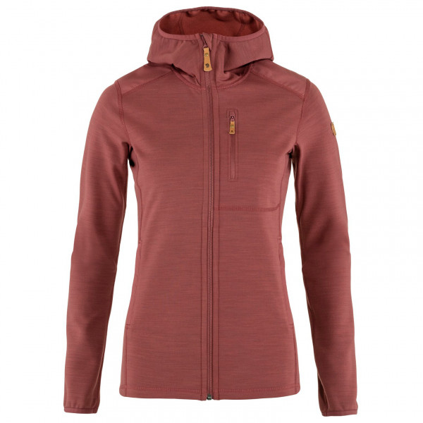 Image of Fjällräven - Women's Keb Fleece Hoodie - Fleecejacke Gr L rot bei Bergfreunde.ch - der Outdoor Shop