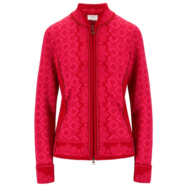 Image of Dale of Norway - Women"s Christiania - Wolljacke Gr L rot'